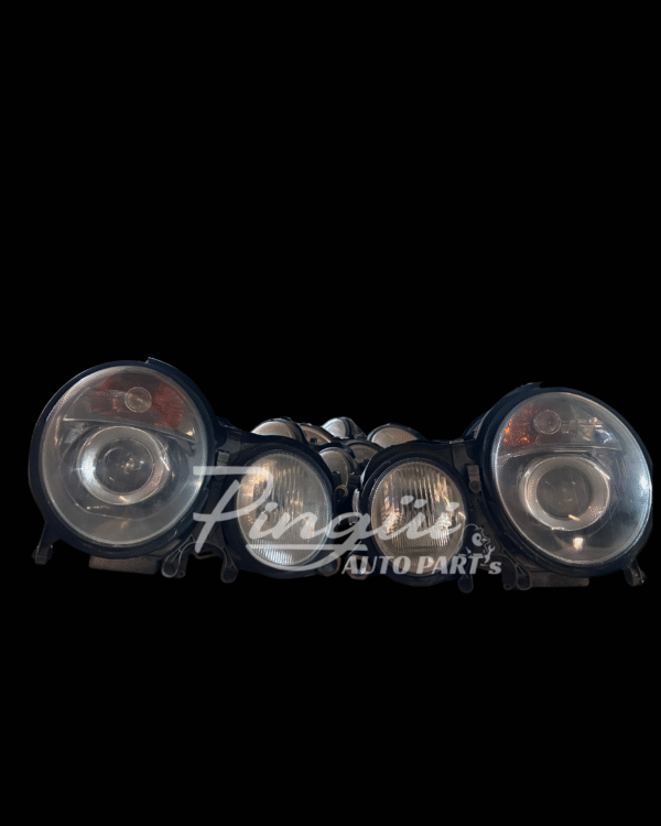 Par de faros W210 Xenon Del 00 / 02